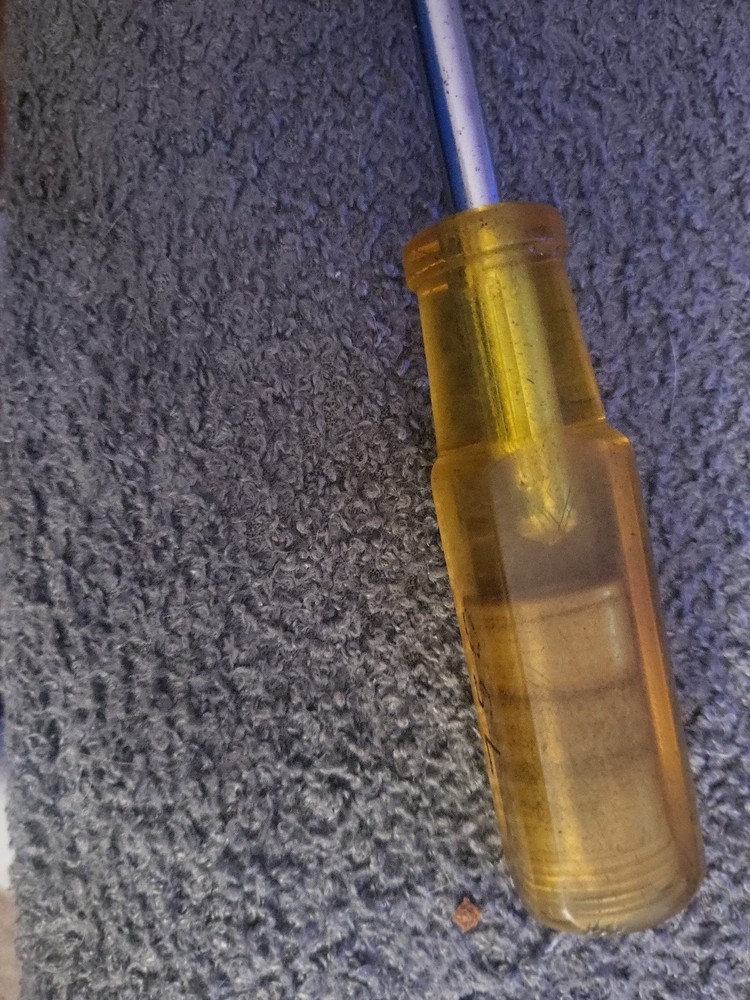 Snap-On Tools SSDM40 1/4" Hex Magnetic Tip Driver Clear Handle No Cap