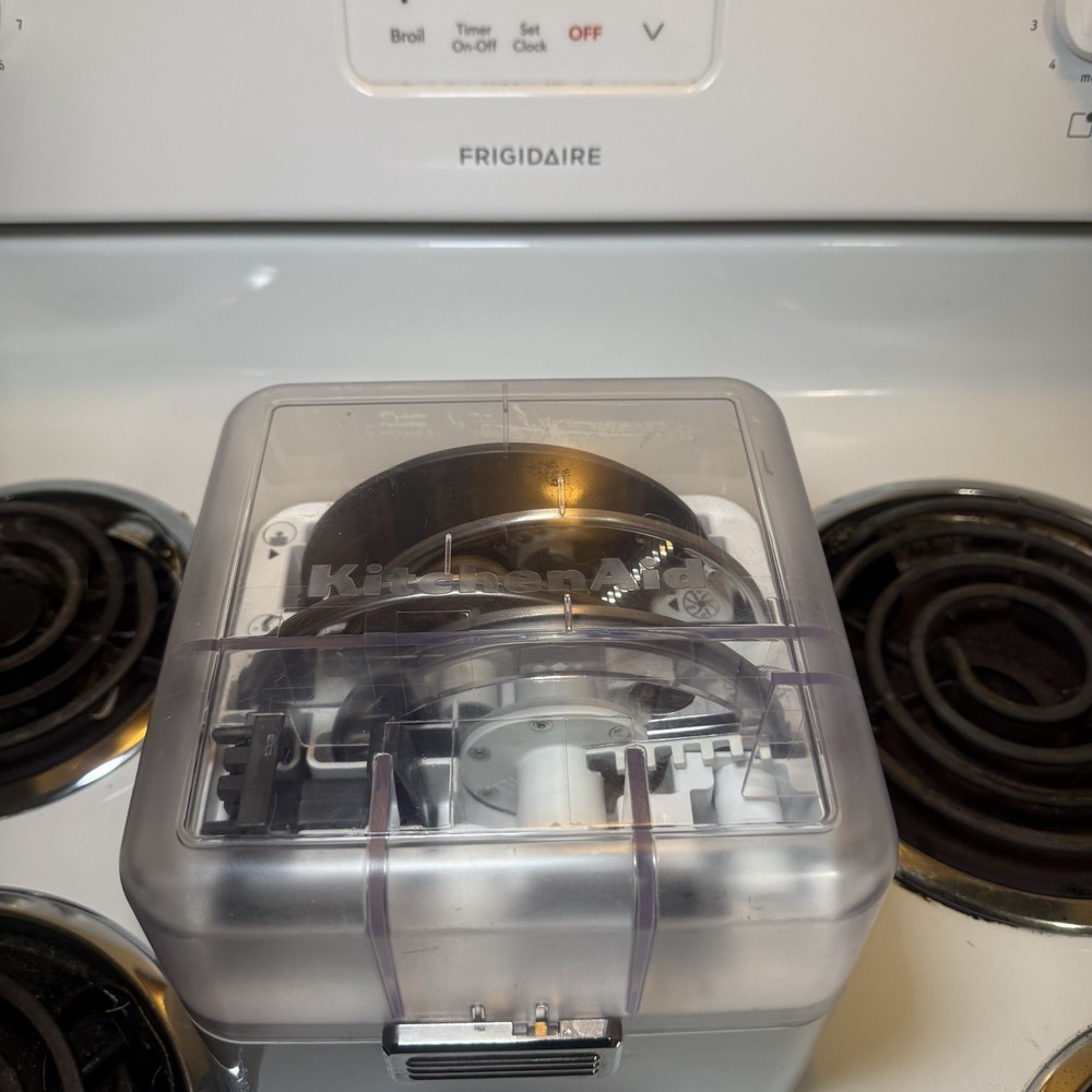 KitchenAid Mixer Set 526840 Food Processor Attachments 7pcs with Storage Case