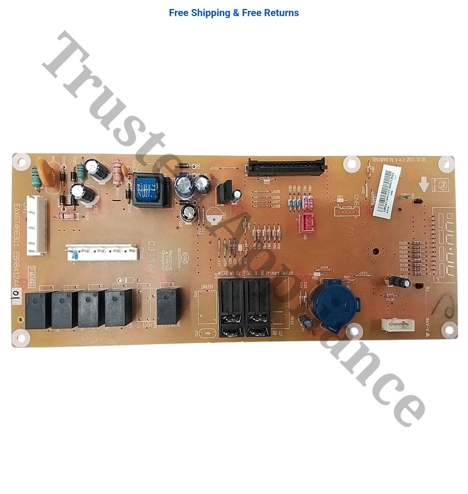 Microwave Control Board, Part # EBR 79329401 Kenmore