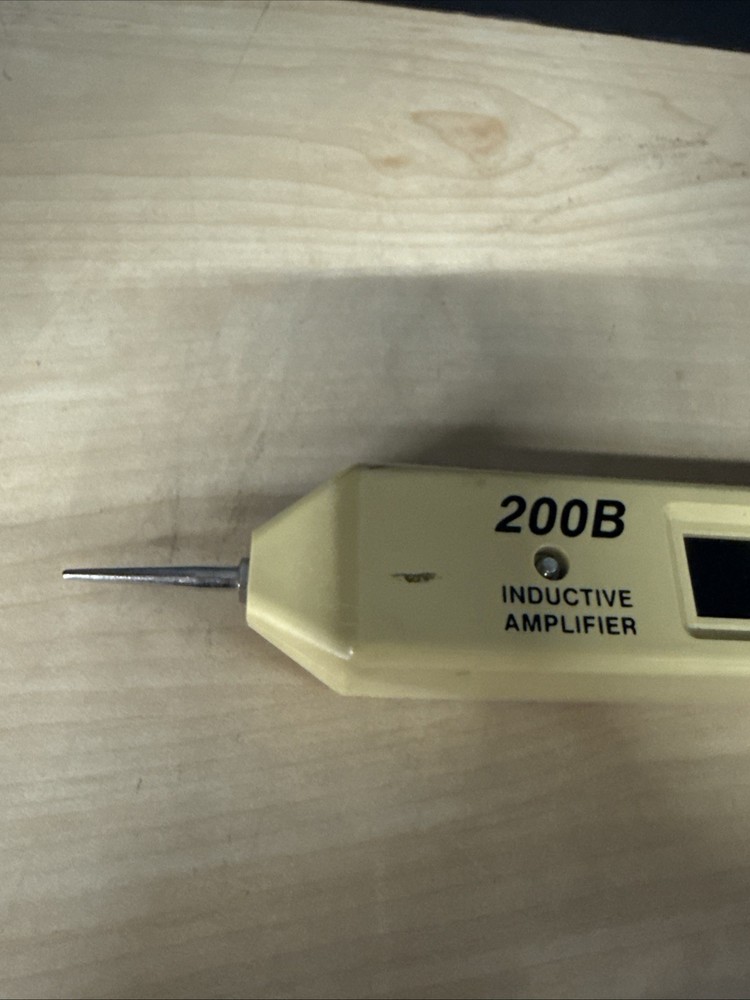 Progressive Electronics 200B Inductive Amplifier Tone Probe Tool & Heads