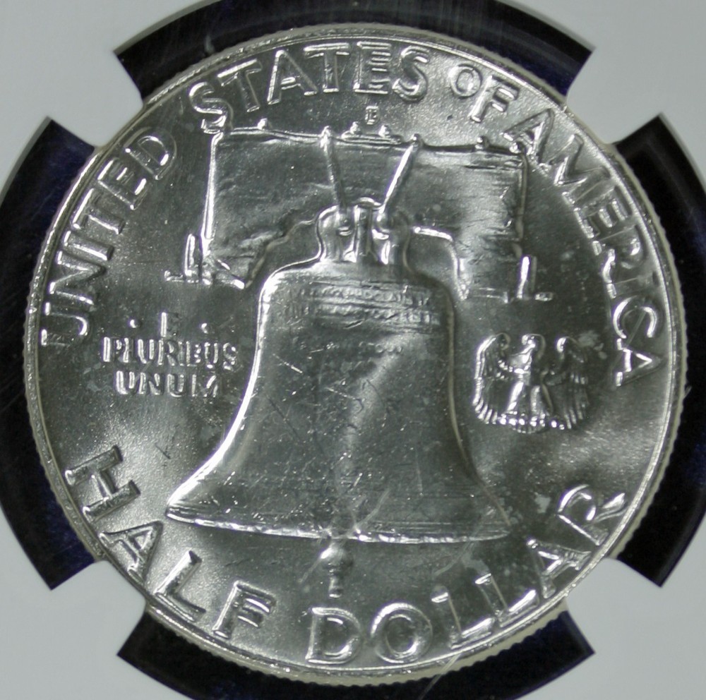1963-D FRANKLIN HALF DOLLAR NGC MS64 (2632535)