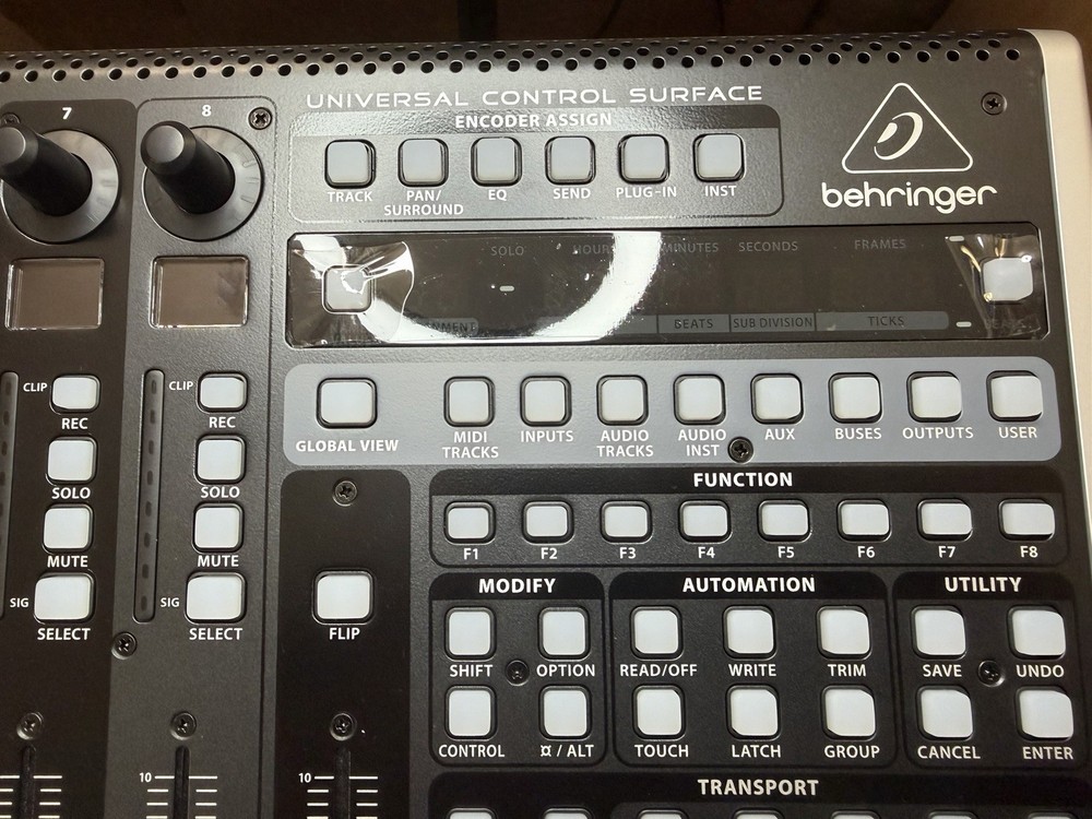 Behringer X-Touch DAW Control Surface + Decksaver EXC Boxed