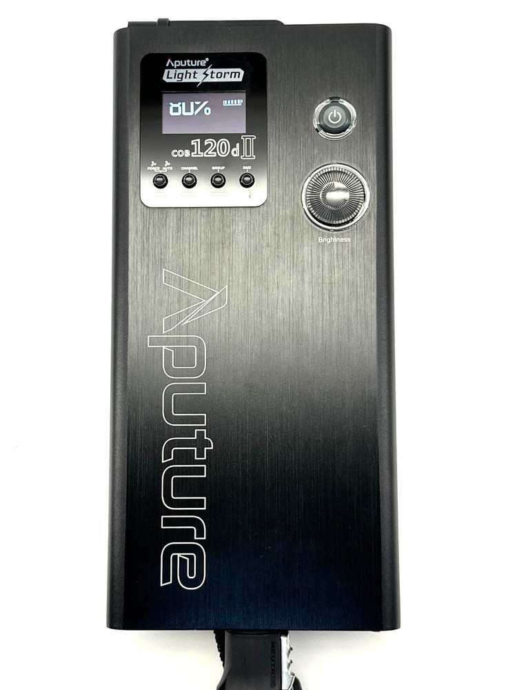 Aputure Light Storm 120d II – 2 Complete Kits + 3 Barn Doors & Case