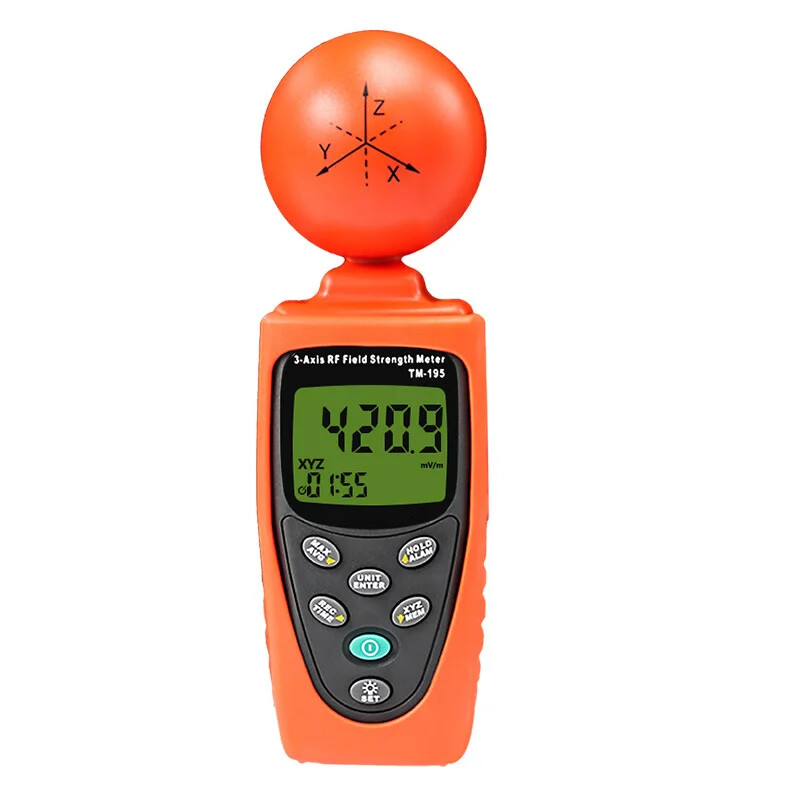 3-axis High-frequency Radio-frequency Field Electromagnetic Wave Detector TM195
