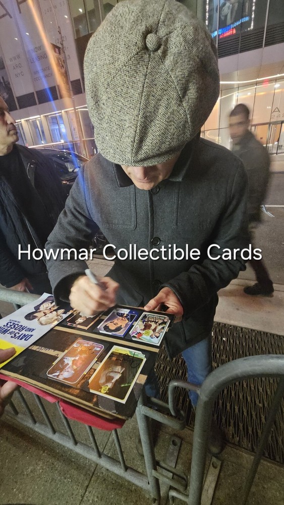 Brian D'Arcy James Custom Signed Card - Celebrity Toons