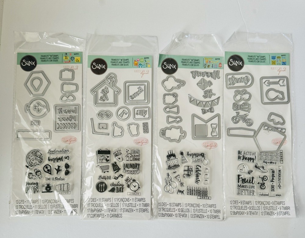 Sizzix Die Cut/Stamp Bundle