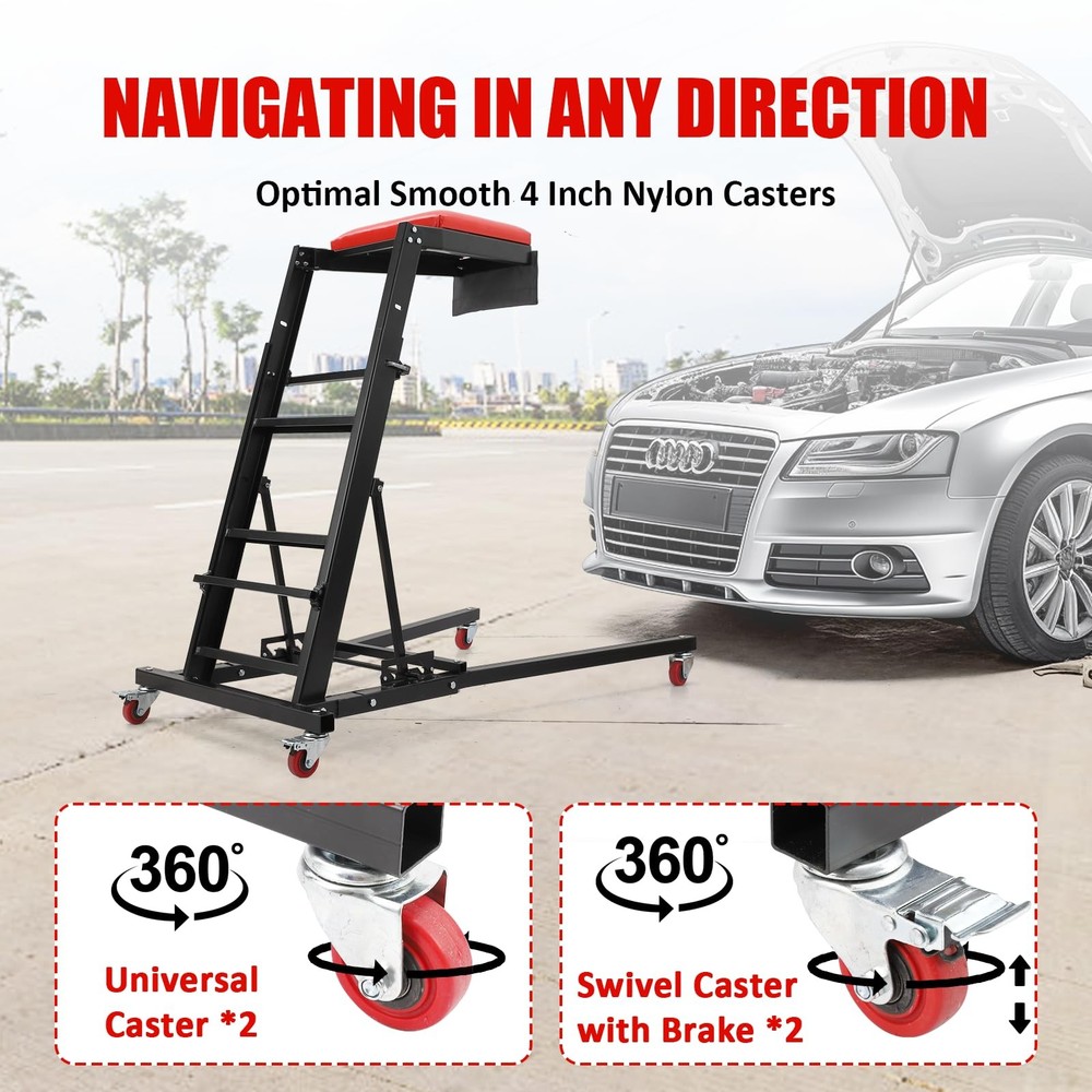 Automotive Engine Creeper Foldable Creeper 400 LBS High Auto Top Engine Creeper