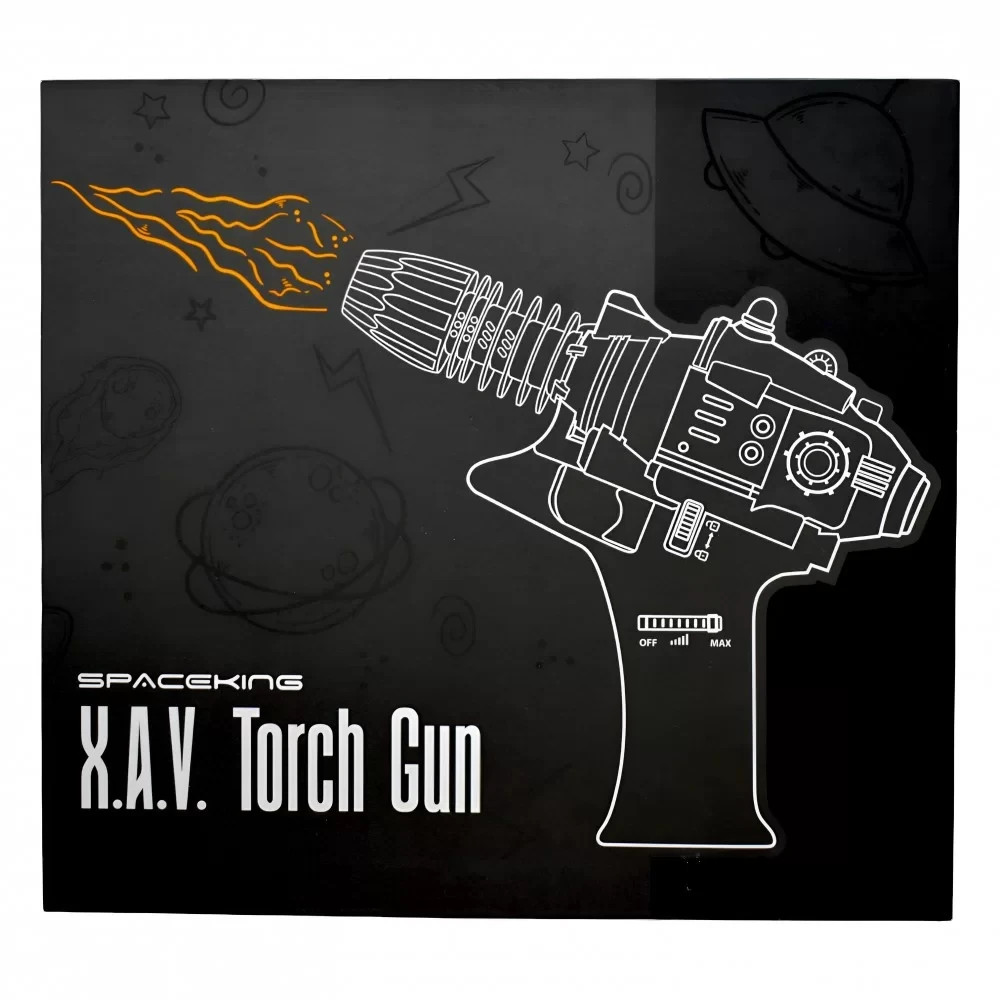 SPACEKING X.A.V. Refillable Torch Lighter – Adjustable Flame Butane Torch Gun