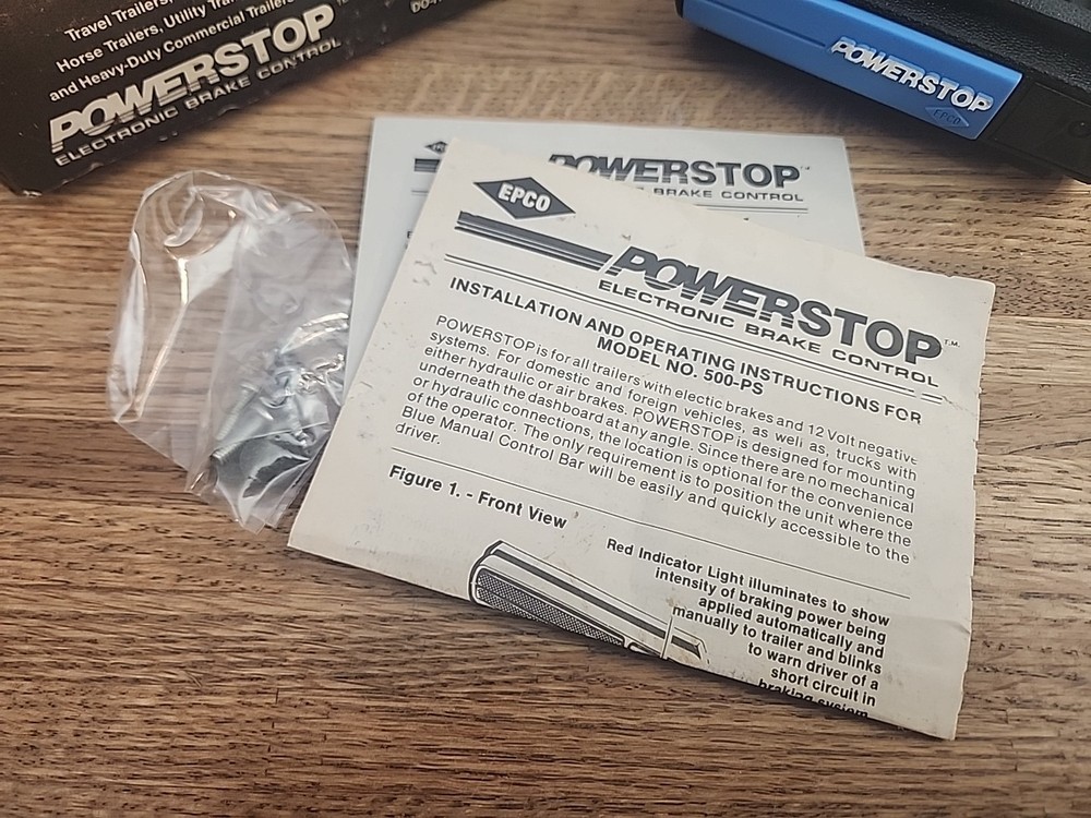 NOS EPCO Electronic Solid State Trailer Brake Controller USA Marshall MI