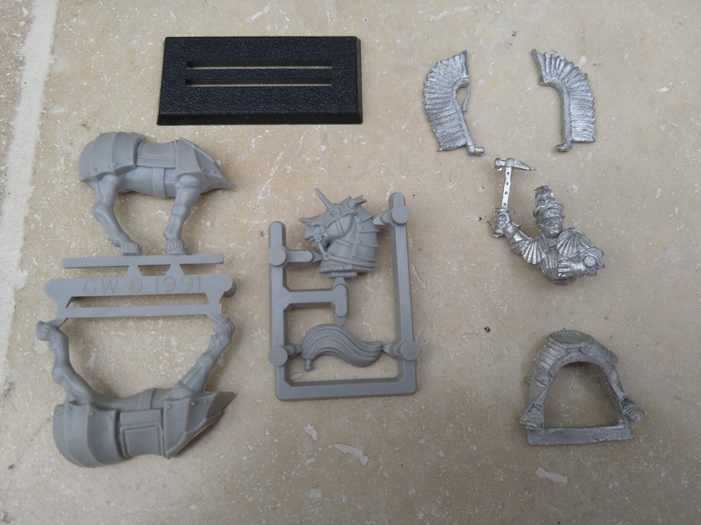 Imperial General Mounted Knight Warhammer Games Workshop