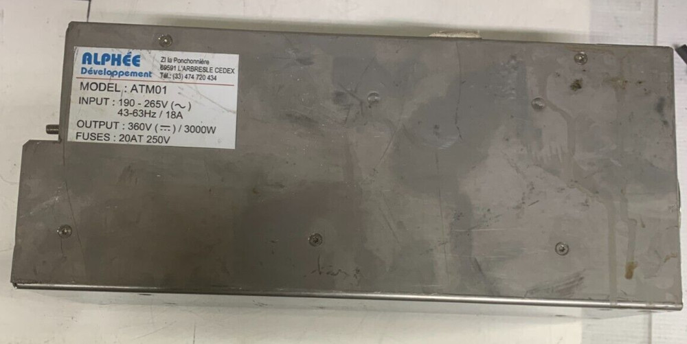 ALPHEE DEVELOPMENT ATM01