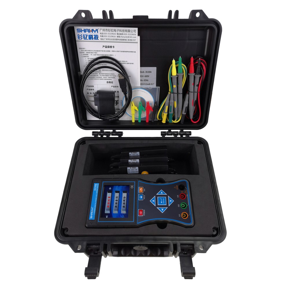 SHANYI S230B Three-Phase Smart Phase Voltammeter New✦Kd