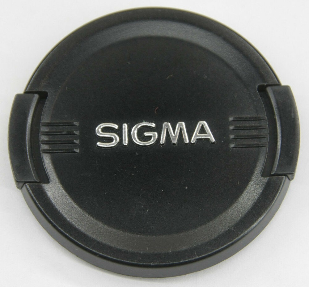 58mm  - Front Snap On Lens Cap -Sigma- Plastic- USED E56V