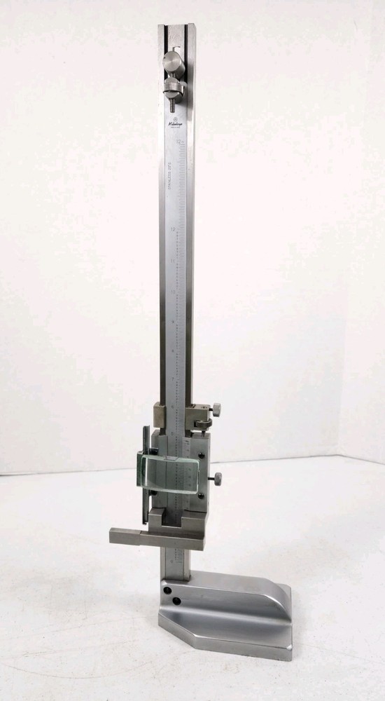 MITUTOYO VERNIER HIGHT CALIPERS 18" STAINLESS 20ºC