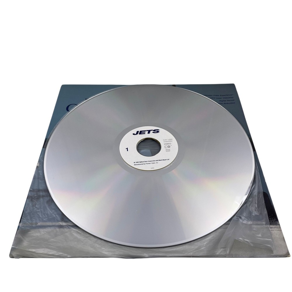 Jets and Classics LaserDisc 1989 Aviation Documentary Immersion Video