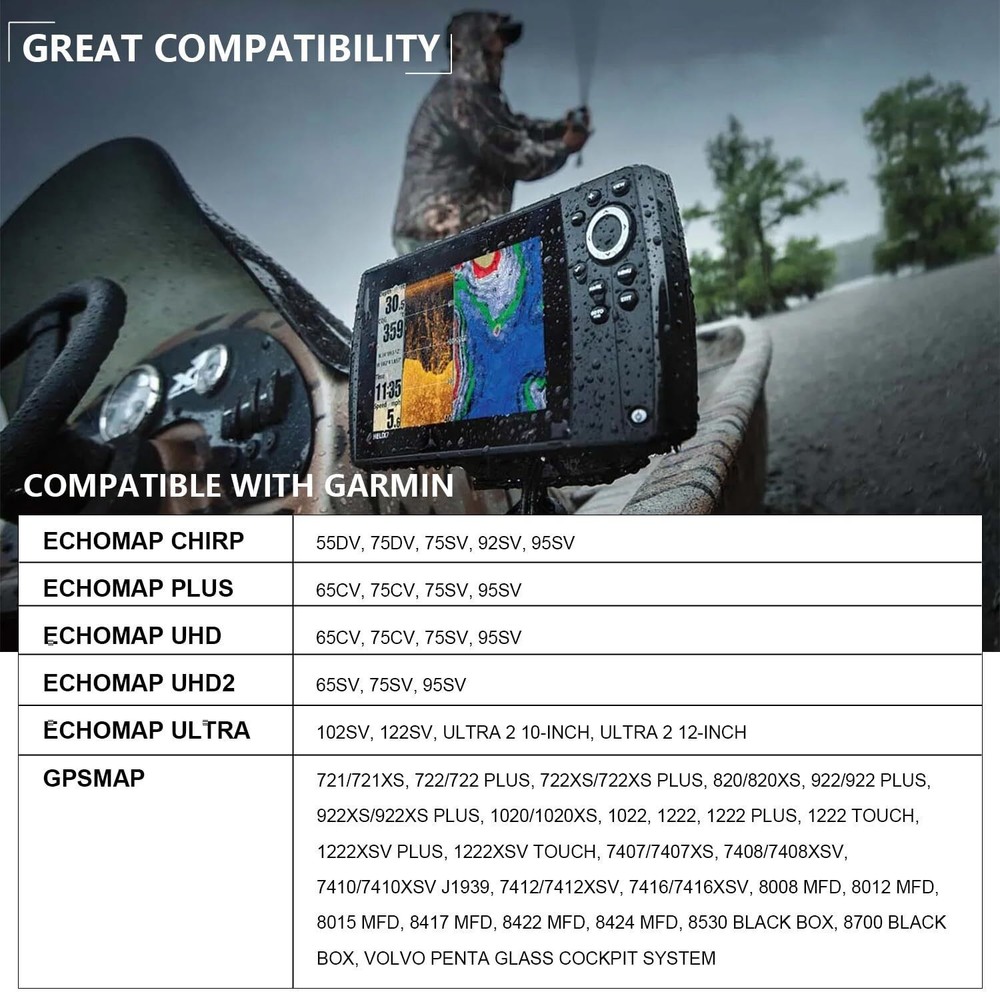 For Garmin Echomap Nmea 2000 Three-axis Compass Heading Sensor Kit 010-11417-10