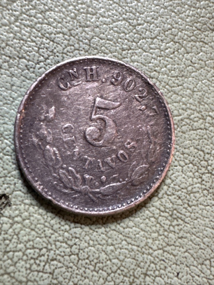 Mexico 5 centavos 1904 Cn H KM#400.2