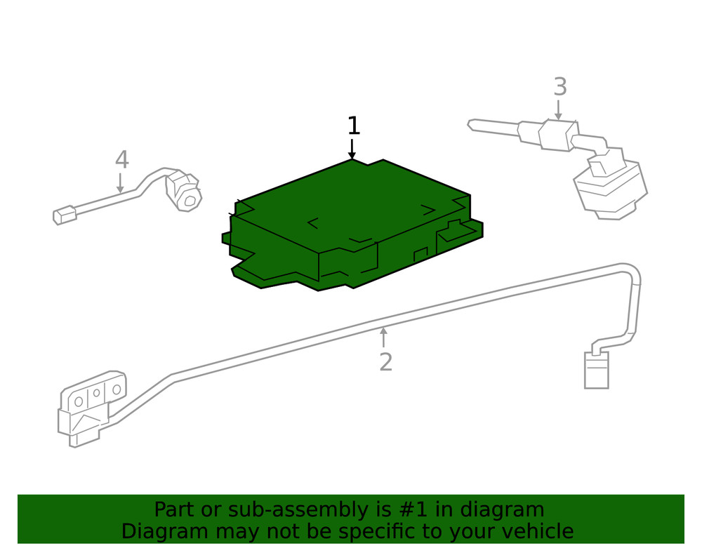 Genuine GM Video Processing Module 84560573