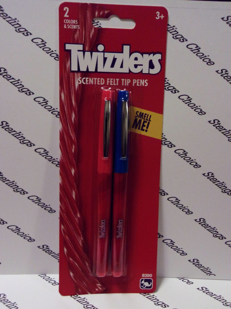 Twizzlers Scented Felt Tip Pens - Strawberry