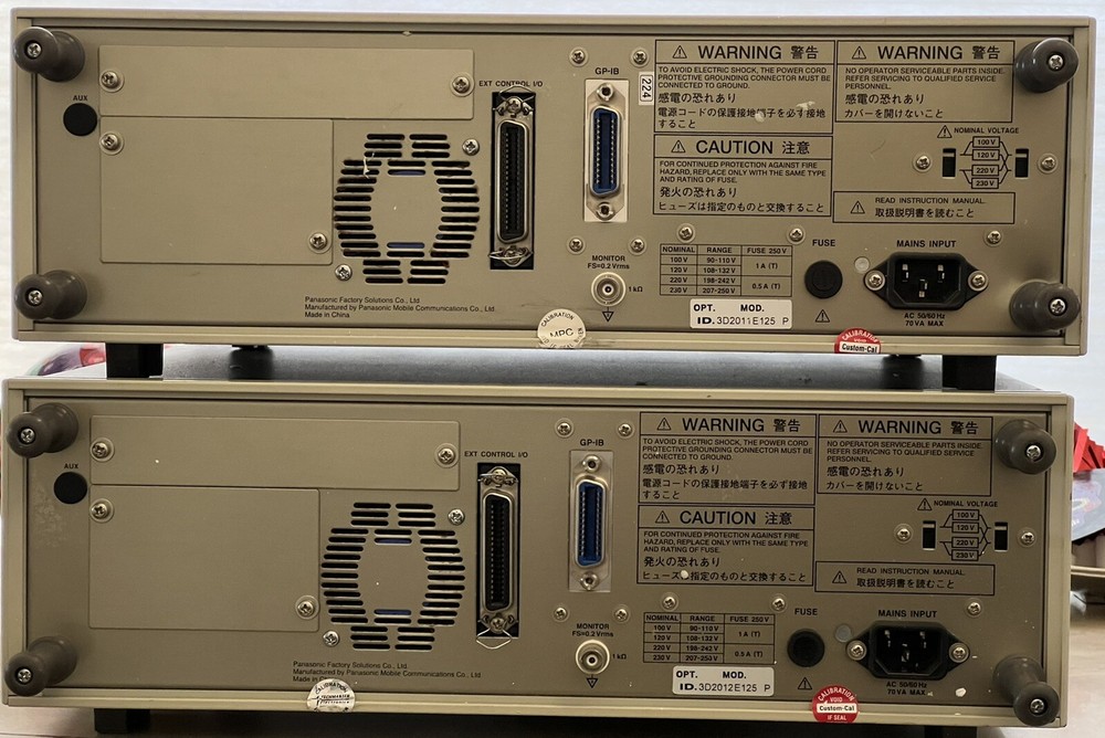 Panasonic VP-7723B Audio Analyzer