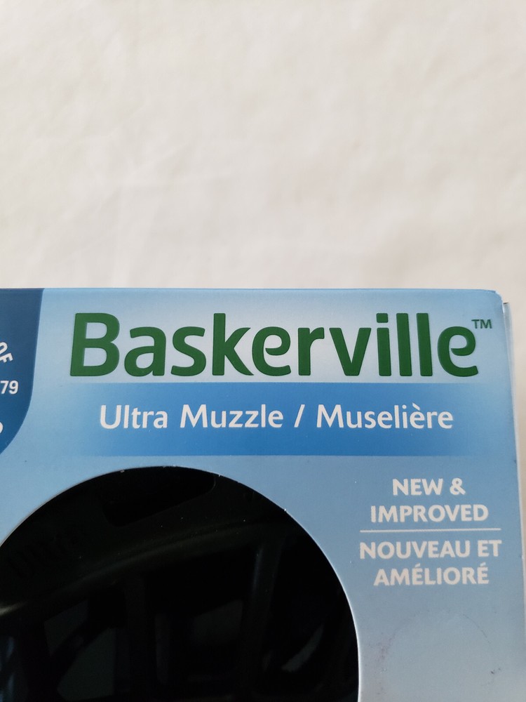 Baskerville Ultra Muzzle for Dogs, Size 3 Black Comfortable dog friendly design