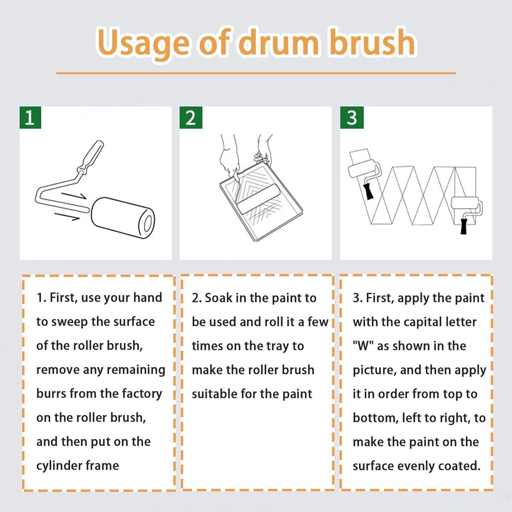 8 Pcs Textured Paint Roller Covers, 4 inch Medium Foam 4",8pcsMEDIUM