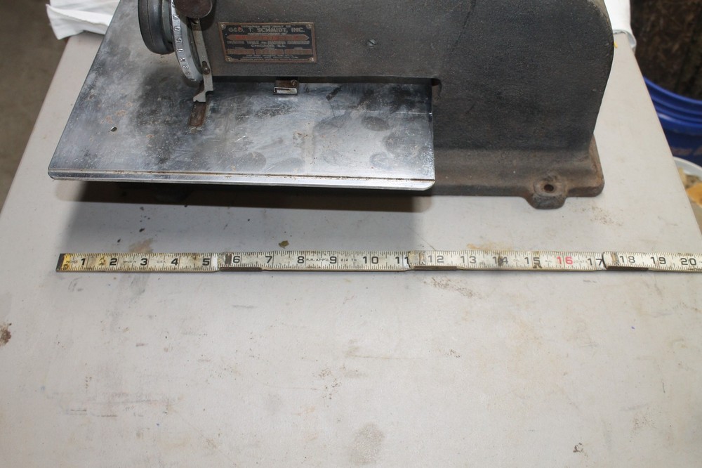 Geo T Schmidt NPDP6 Marking Machine - Working - READ description