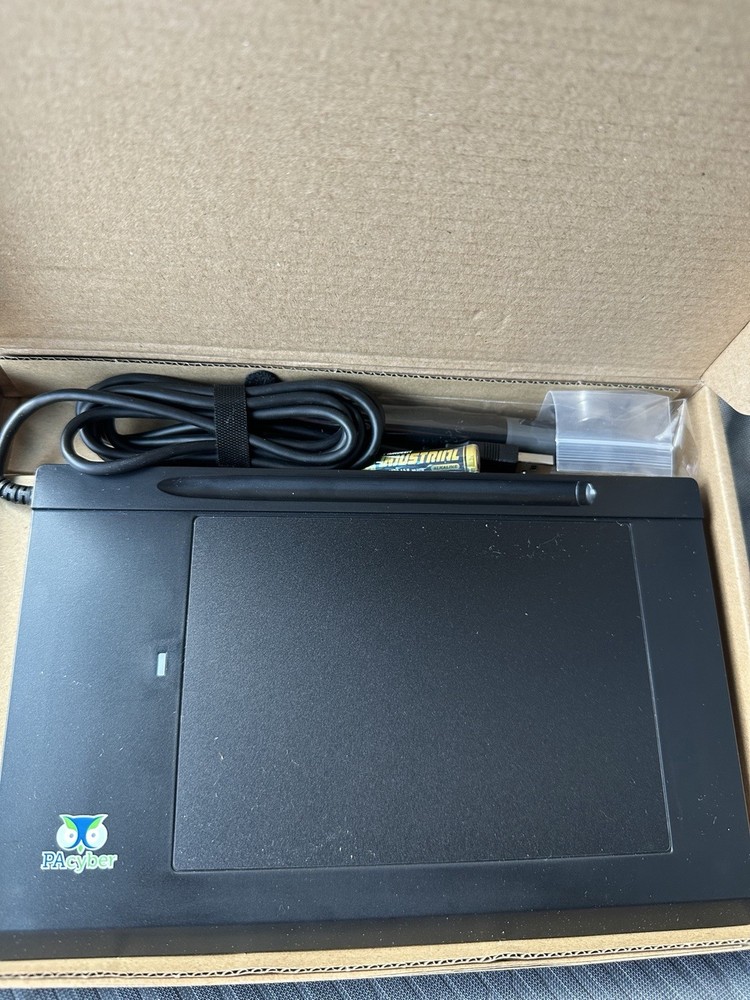 Turcom TS-6540 Wired Graphics Tablet Drawing Pad MPN TS-6540 USB Pen Input