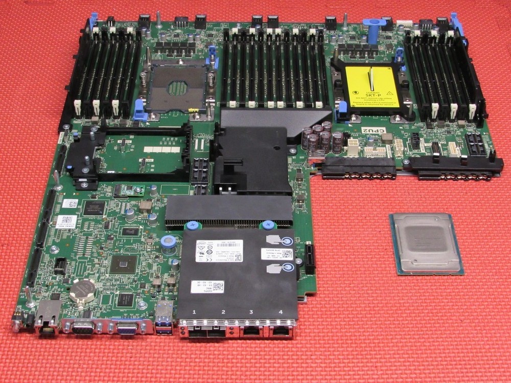 Dell PowerEdge R740 Dual-Socket Server Motherboard 923K0 w/ Intel Xeon SR3GK