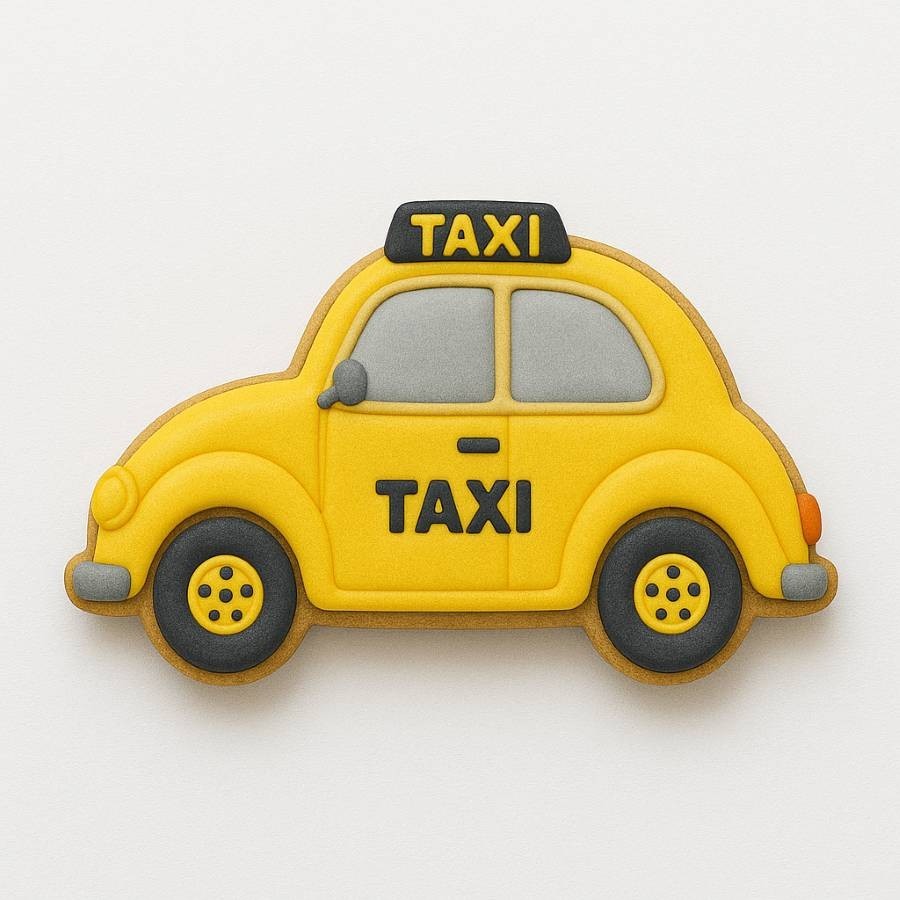 Car 3.5'' Cookie Cutter Metal