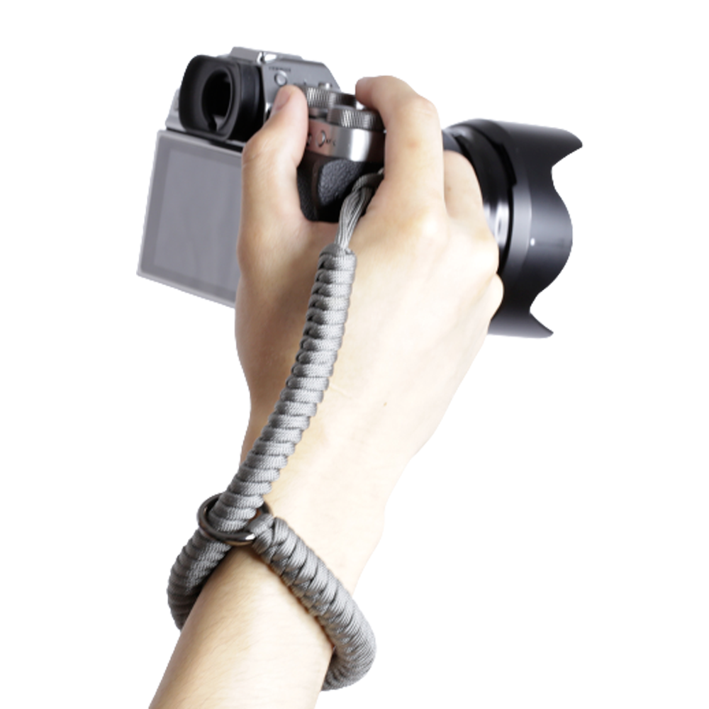 Foto&Tech Adjustable Braided Camera Wrist Strap Universal Paracord