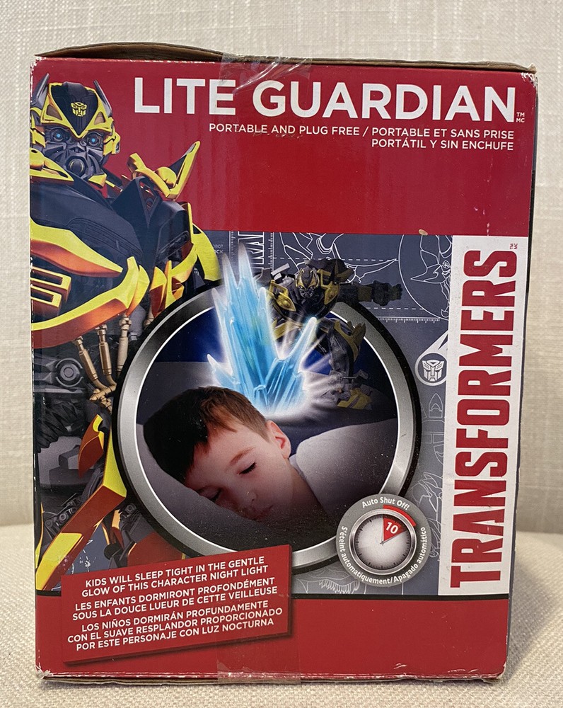 Transformers Lite Guardian Lite Force Glowing Nightlight - NIB