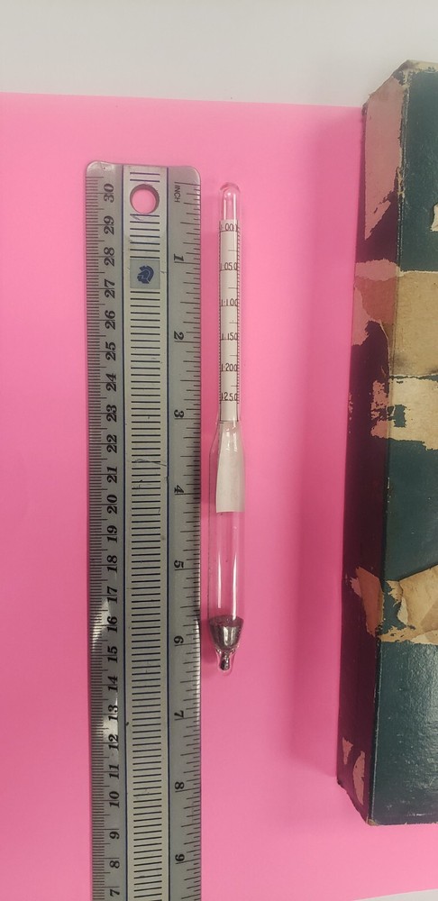 Vintage Specific Gravity Hydrometer Original Box