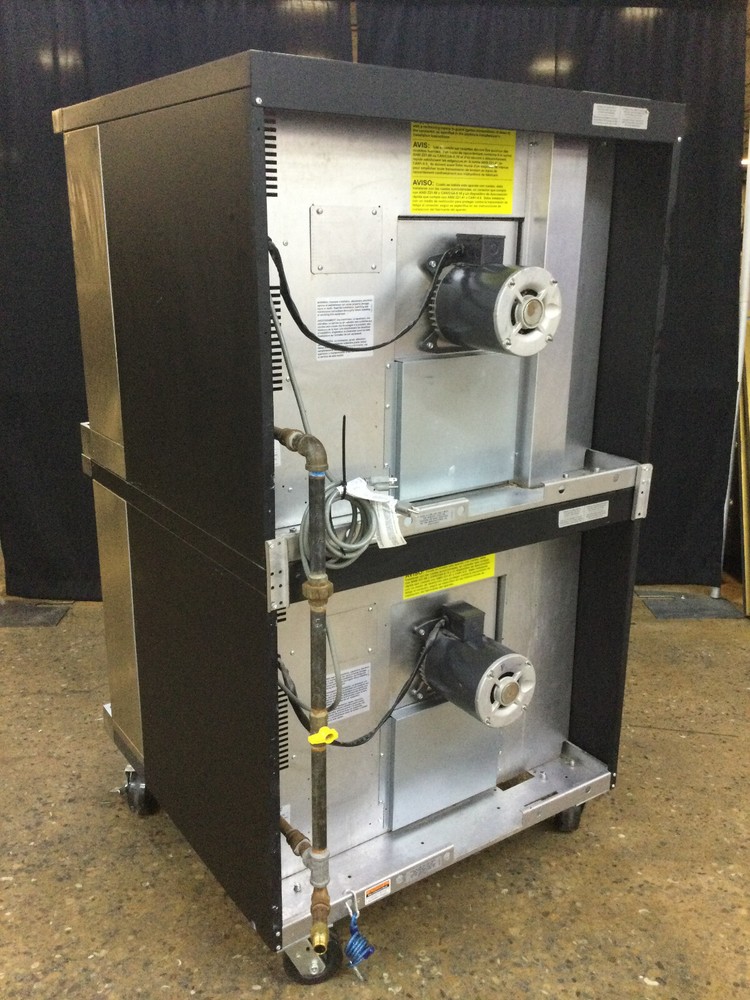 Duke E101-GV Gas Double Stack Convection Full size Oven With Casters