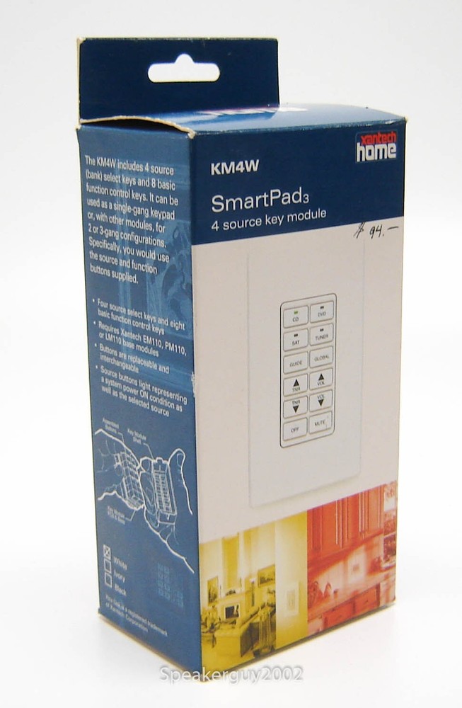 Xantech 4-Source Key Module / SmartPad3 - KM4W