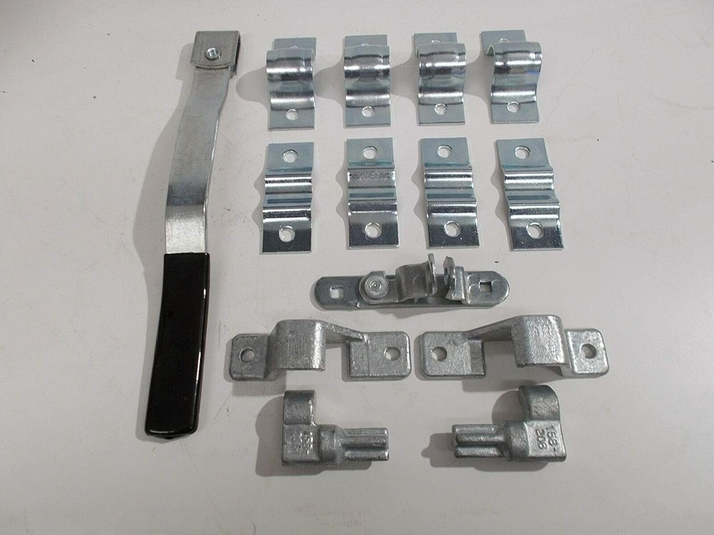 Universal Trailer Cam Bar Door Latch Kit Uses 3/4 Inch Pipe -Van Truck Cargo Box