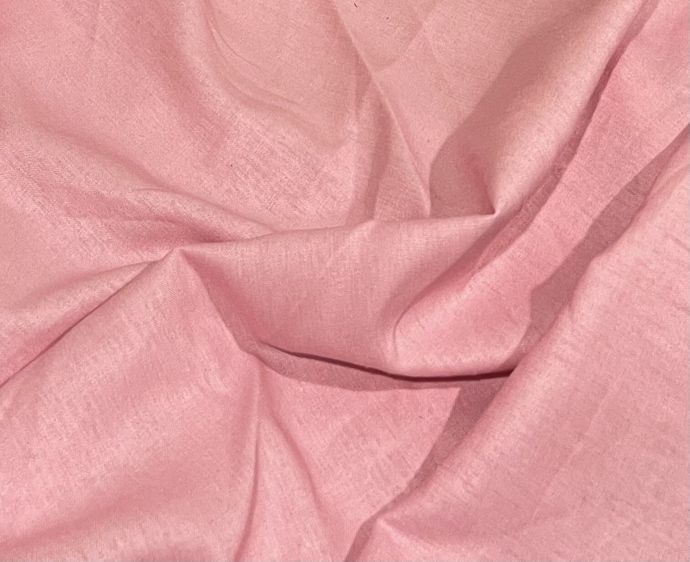 Pink linen fabric 56” Width Sold By The Yard