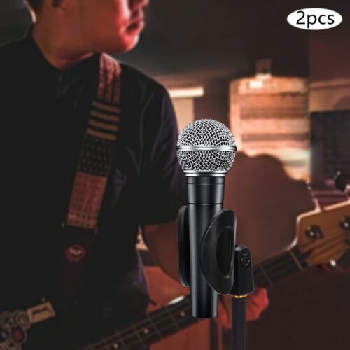Microphone Clips, Microphone Mic Clip Holders, Universal Microphone Clip Holder