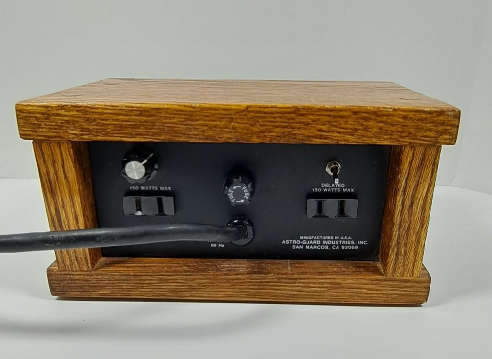 Vintage ASTRO GUARD INDUSTRIES Alarm System Controller/Detection