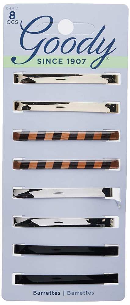 Goody Womens Classics Patterned Staytight Barrette 8 Count