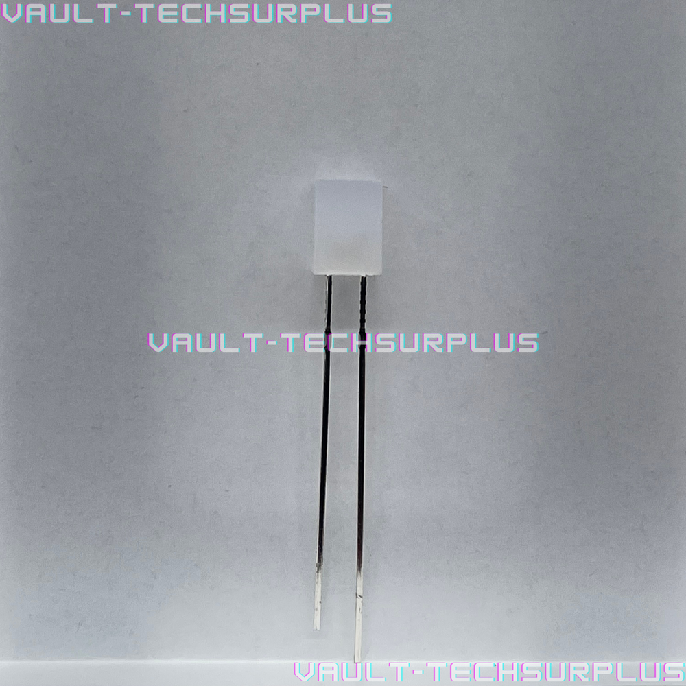 12 Volt White 5mm Cube LED Resistor Built In GM Instrument Panel Upgrade 25pc