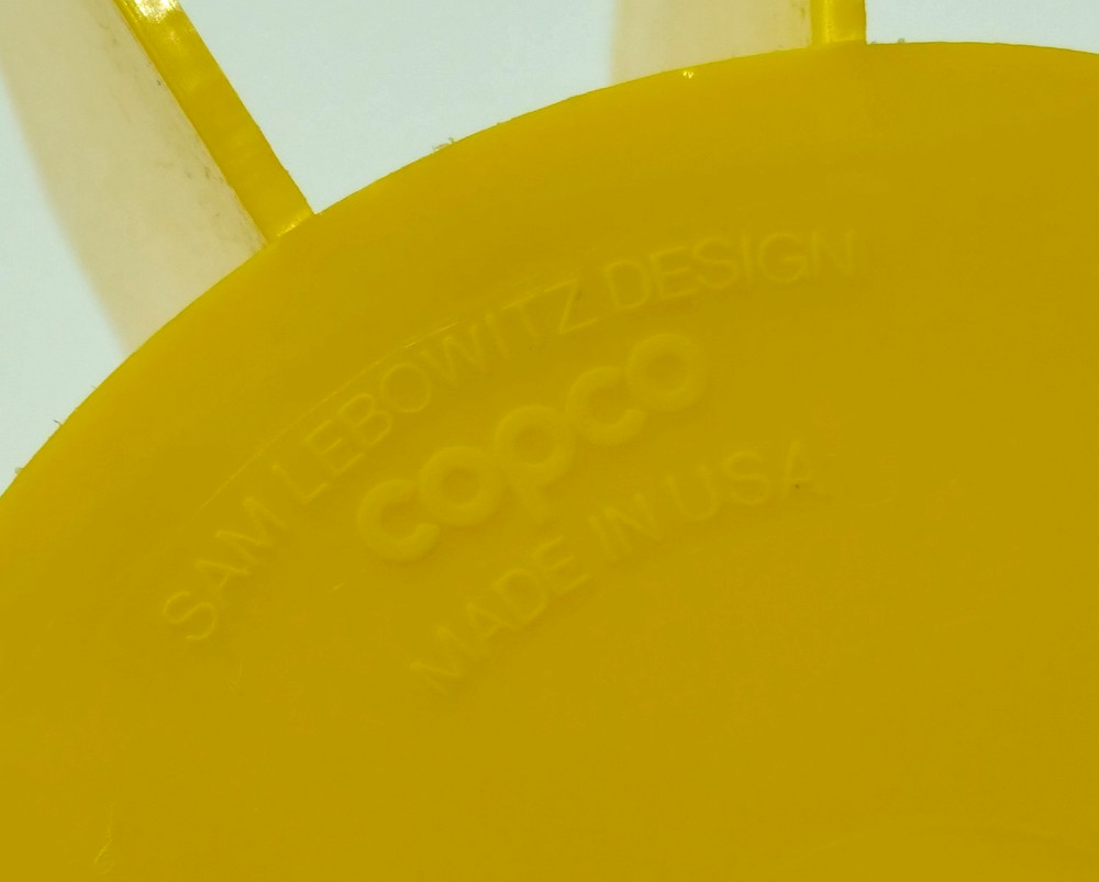 Copco Sam Lebowitz Design Yellow Plastic Pens/Accessories Organizer