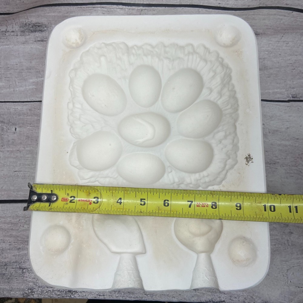 Glenview Ceramic Slip Casting Mold Lid Egg Dish #G-53