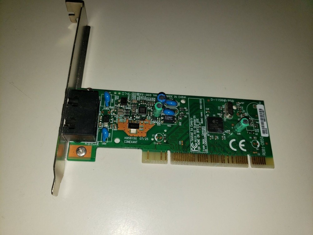 HP Pavilion a1203w PCI Desktop Modem Conexant Systems RD01-D850