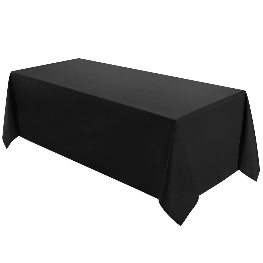 Tablecloth 90 * 132inch Rectangle Table Cloth Polyester, Stain Wrinkle Resist...