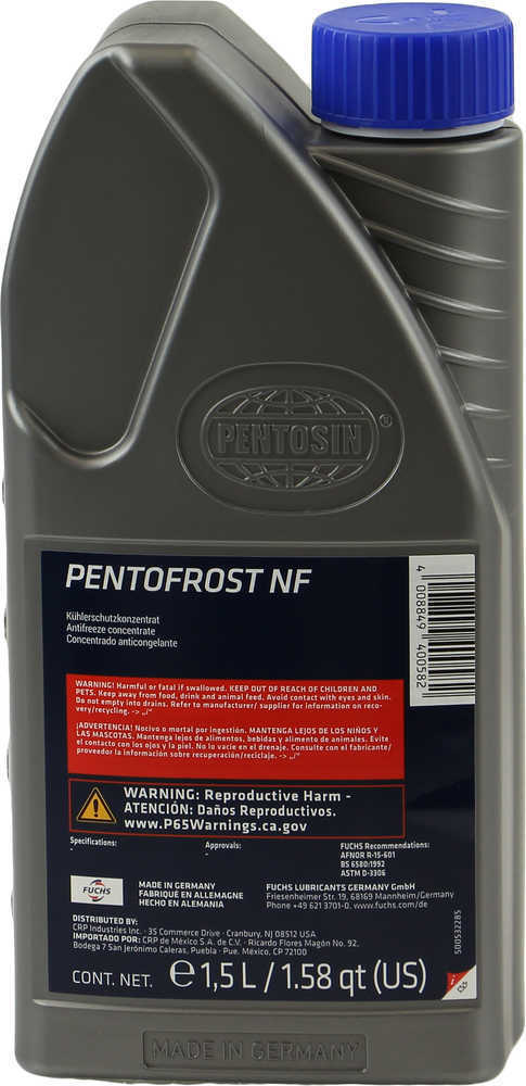 Engine Coolant / Antifreeze CRP 8114117