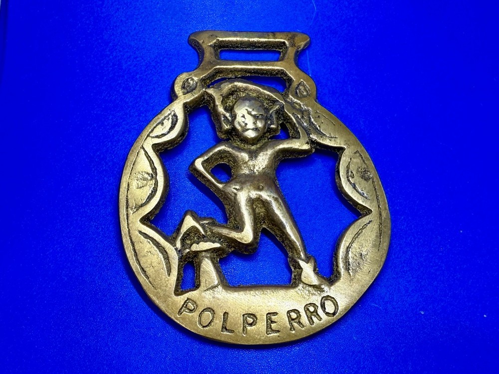 Polperro Pisky Pixie Folklore Fairy Bridle Harness Horse Saddle Medallion