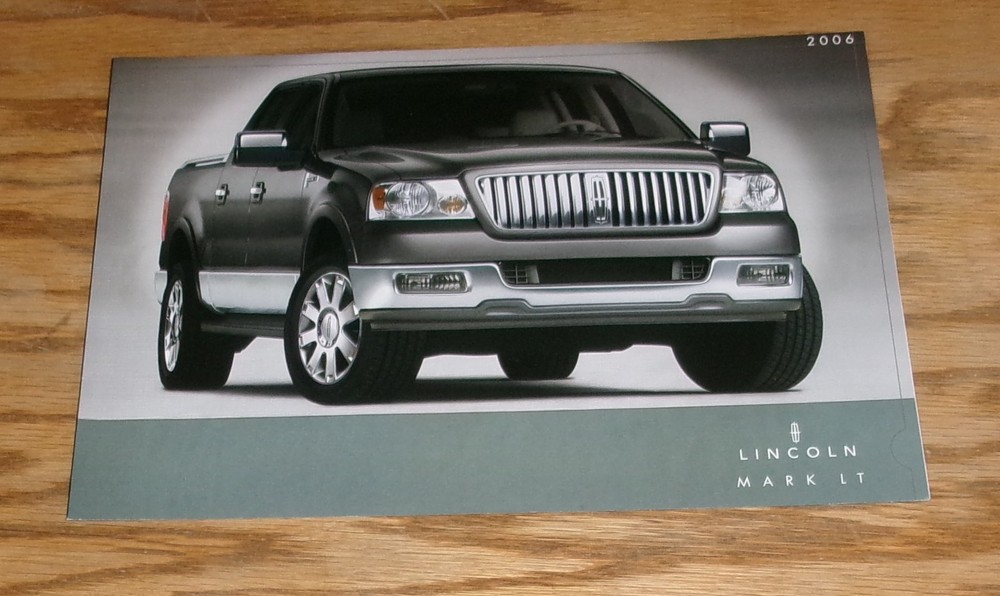 Original 2006 Lincoln Mark LT Sales Brochure Folder c 04