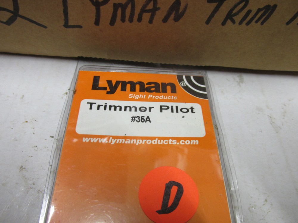 [32D] Lyman trim pilot 35A, new in package