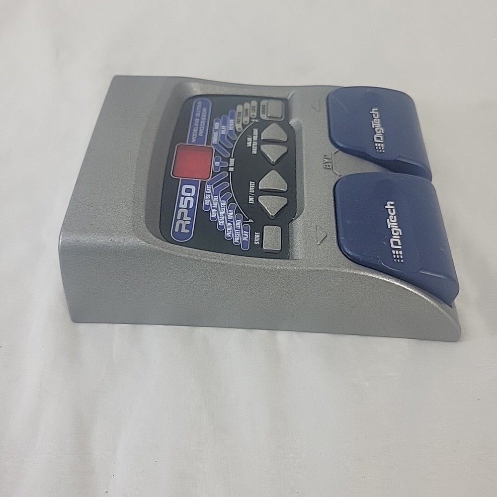 DigiTech RP50 Multi-Effect Modeling Guitar Processor Effects Pedal No Cord As Is